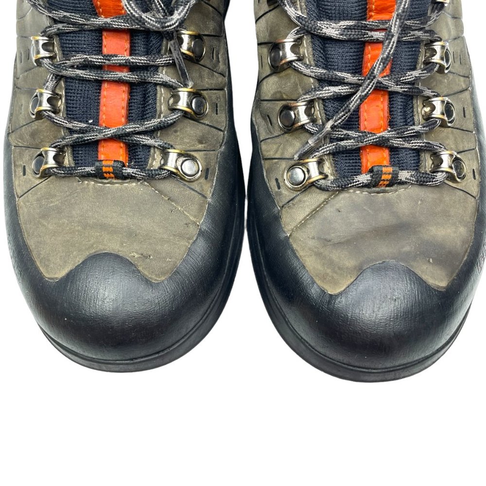 Kybun Womens Baekdu Orange Nubuck WTRPF Leather Ankle Hiking Boots Size 8.5M - Picture 3 of 11